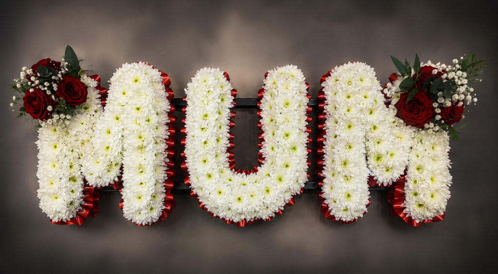 Mum floral tribute Eastbourne