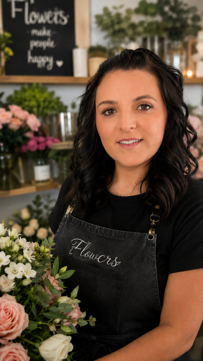 Ashton, founder of Forget-Me-Not Flowers of Eastbourne